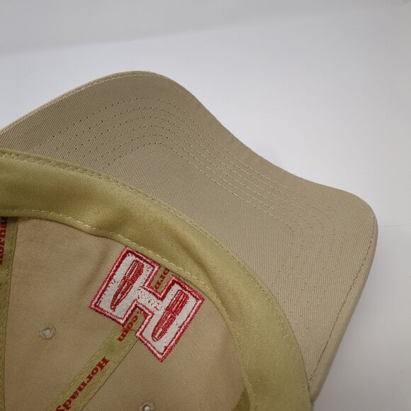 Hornady Strapback Hat Tan One Size Adjustable Embroidered 6 Panel Cotton - Picture 7 of 8
